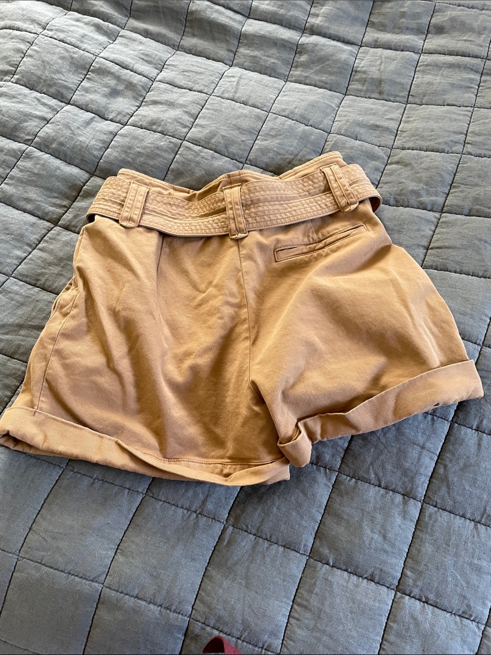 Sezane Rome shorts caramel size 38/6 - Picture 3 of 3